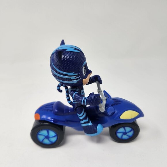 PJ Masks Catboy Figure & Cat Car Motorcycle Bike Toy Set - Picture 6 of 12